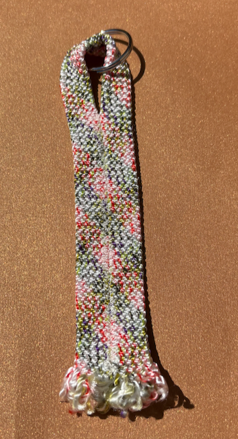 Schlüsselanhängerupcycled aus Kletterseil