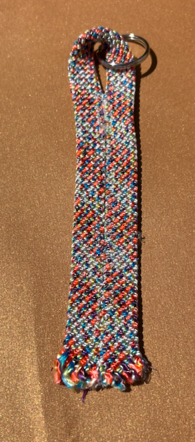 Schlüsselanhängerupcycled aus  Kletterseil