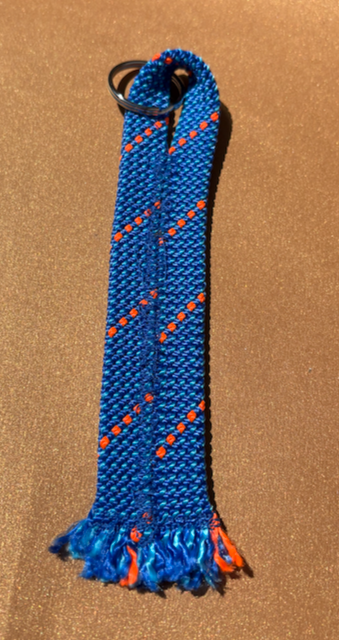 Schlüsselanhängerupcycled aus  Kletterseil