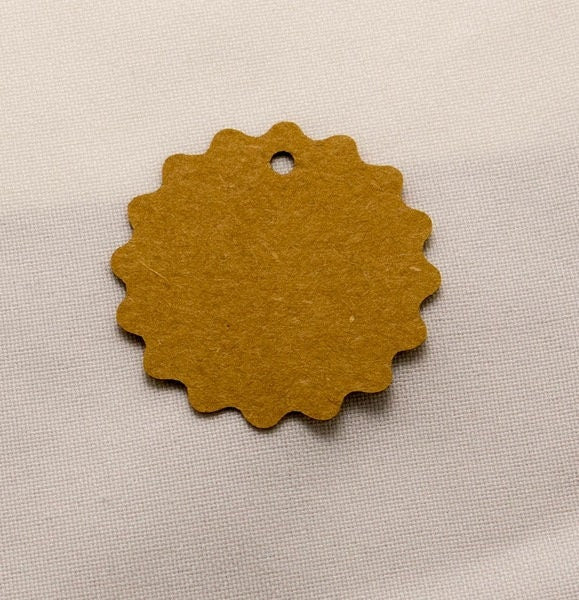 Geschenkanhänger aus Kraftkarton a3