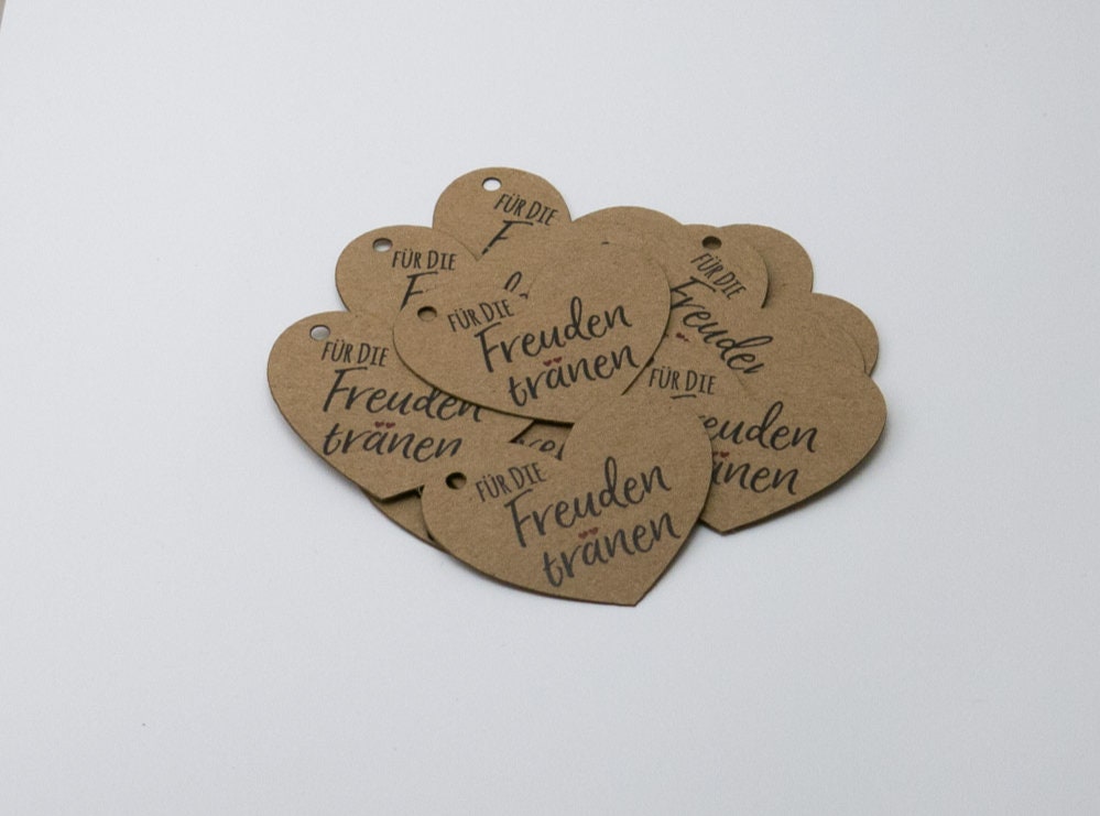 Geschenkanhänger Für die Freudentränen